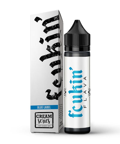 Fcukin Flava Cream Series Blue Label 50VG 50ml Shortfill