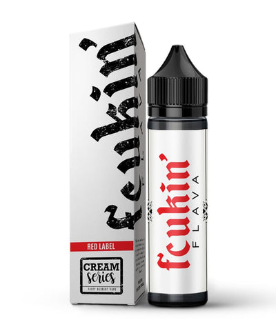 Fcukin Flava Cream Series Red Label 50VG 50ml Shortfill