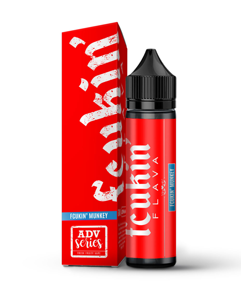 Fcukin Flava Low Menthol Fcukin’ Munkey 50ml 50VG/50PG Shortfill 0mg E-liquid