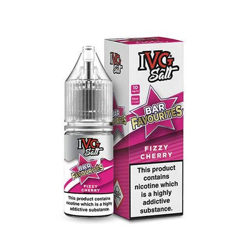 IVG Bar Favourites Fizzy Cherry 10ml Nic Salt