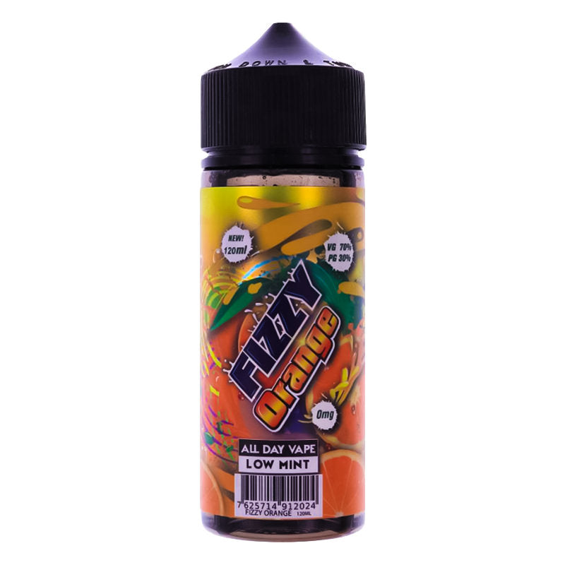 Fizzy Juice Orange 0mg 100ml Shortfill E-Liquid