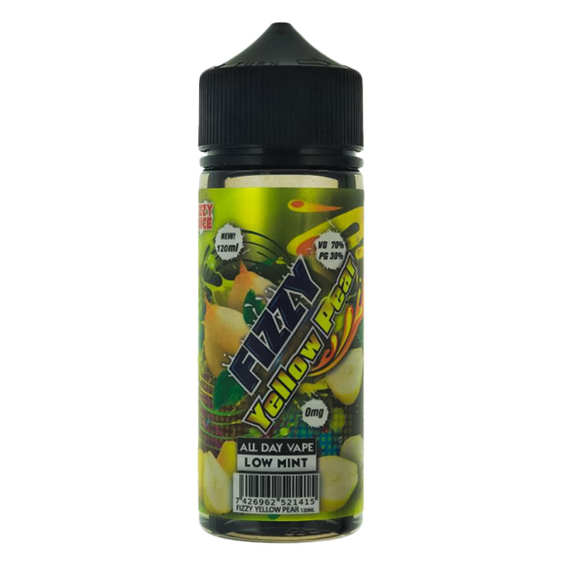Fizzy Juice Yellow Pear 0mg 100ml Shortfill E-Liquid