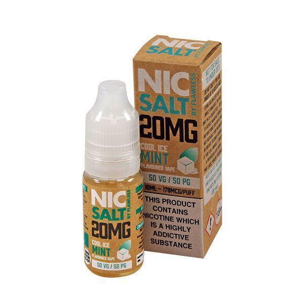 Flawless Cool Ice Mint 20mg 10ml Nic Salt