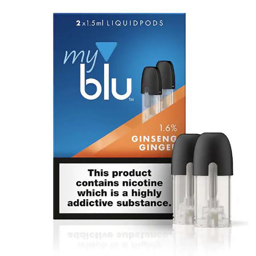 Ginseng Ginger Pods by My Blue Liquid 1.5ml (2 pack)