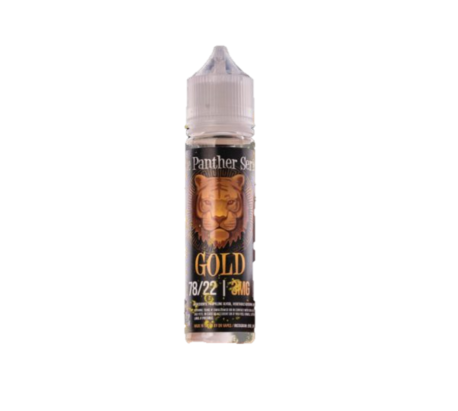 Dr Vapes Gold Panther 0mg 50ml Shortfill E-Liquid