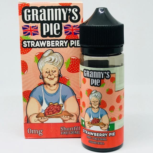 Granny's Pie Strawberry Pie 0mg 100ml Shortfill E-Liquid