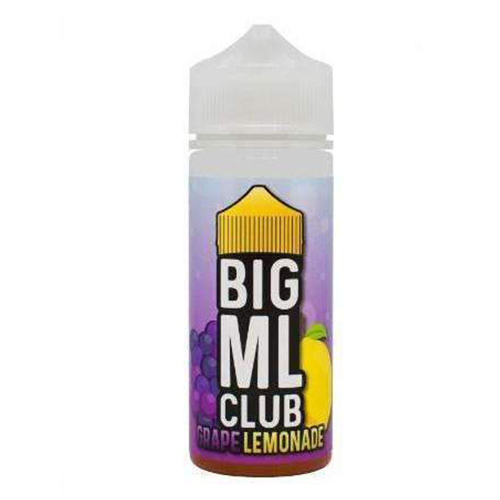 Big ML Club Grape Lemonade 0mg 100ml Shortfill E-Liquid