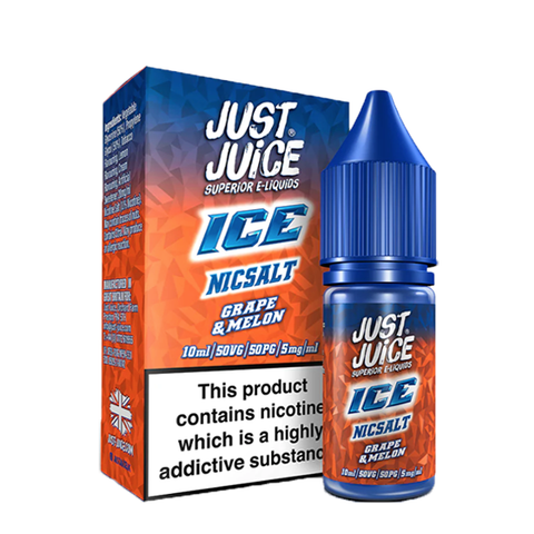 Just Juice Ice Grape & Melon 10ml Nic Salt