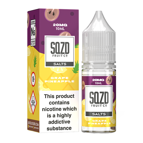 SQZD Grape Pineapple 10ml Nic Salt