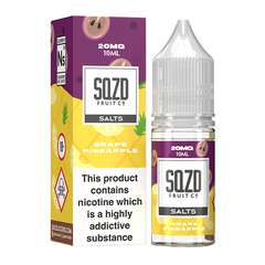 SQZD Grape Pineapple 10ml Nic Salt