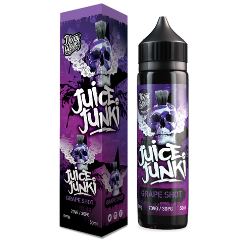 Doozy Vape Juice Junki Grape Shot 50ml Shortfill