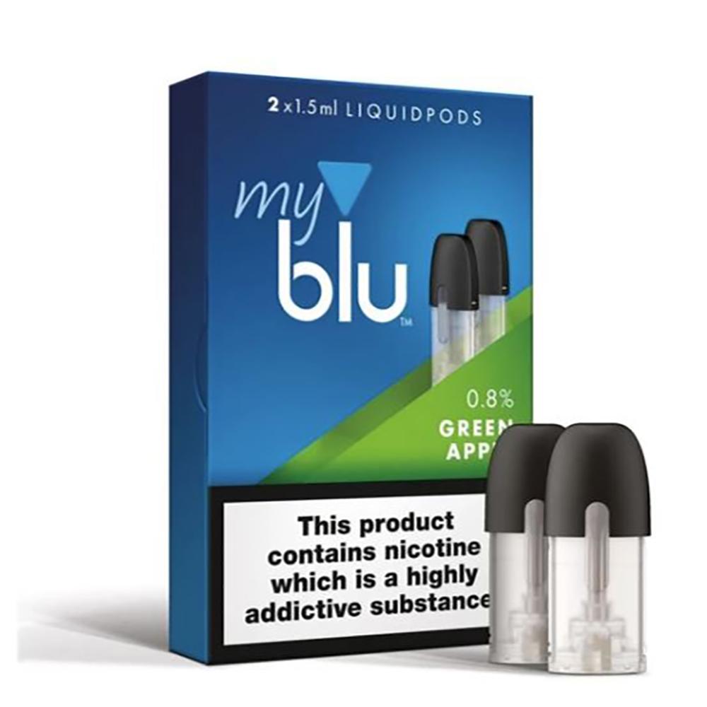 Green Apple Pods by My Blue Liquid 1.5ml (2 pack)