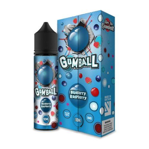 LiquaVape Slushie: Blueberry Raspberry Gumball 0mg 50ml Shortfill E-Liquid
