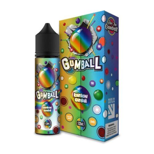 LiquaVape Slushie: Rainbow Gumball 0mg 50ml Shortfill E-Liquid