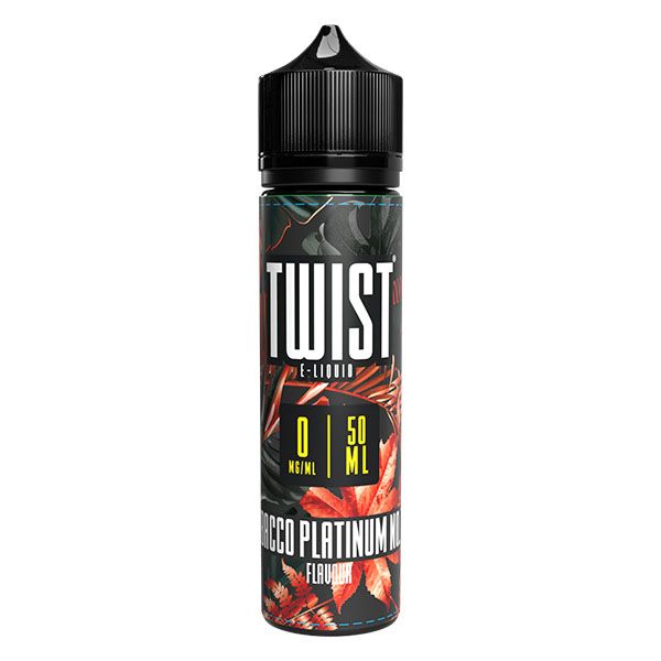 Twist Tobacco Platinum No.1 0MG 50ML Shortfill