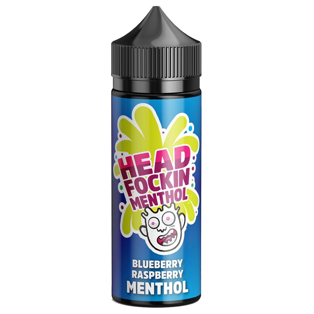 Head Focking Menthol: Blueberry Raspberry 0mg 100ml Shortfill E-Liquid