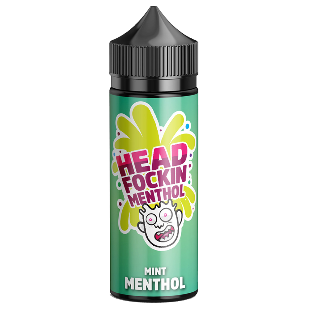Head Focking Menthol: Mint Menthol 0mg 100ml Shortfill E-Liquid