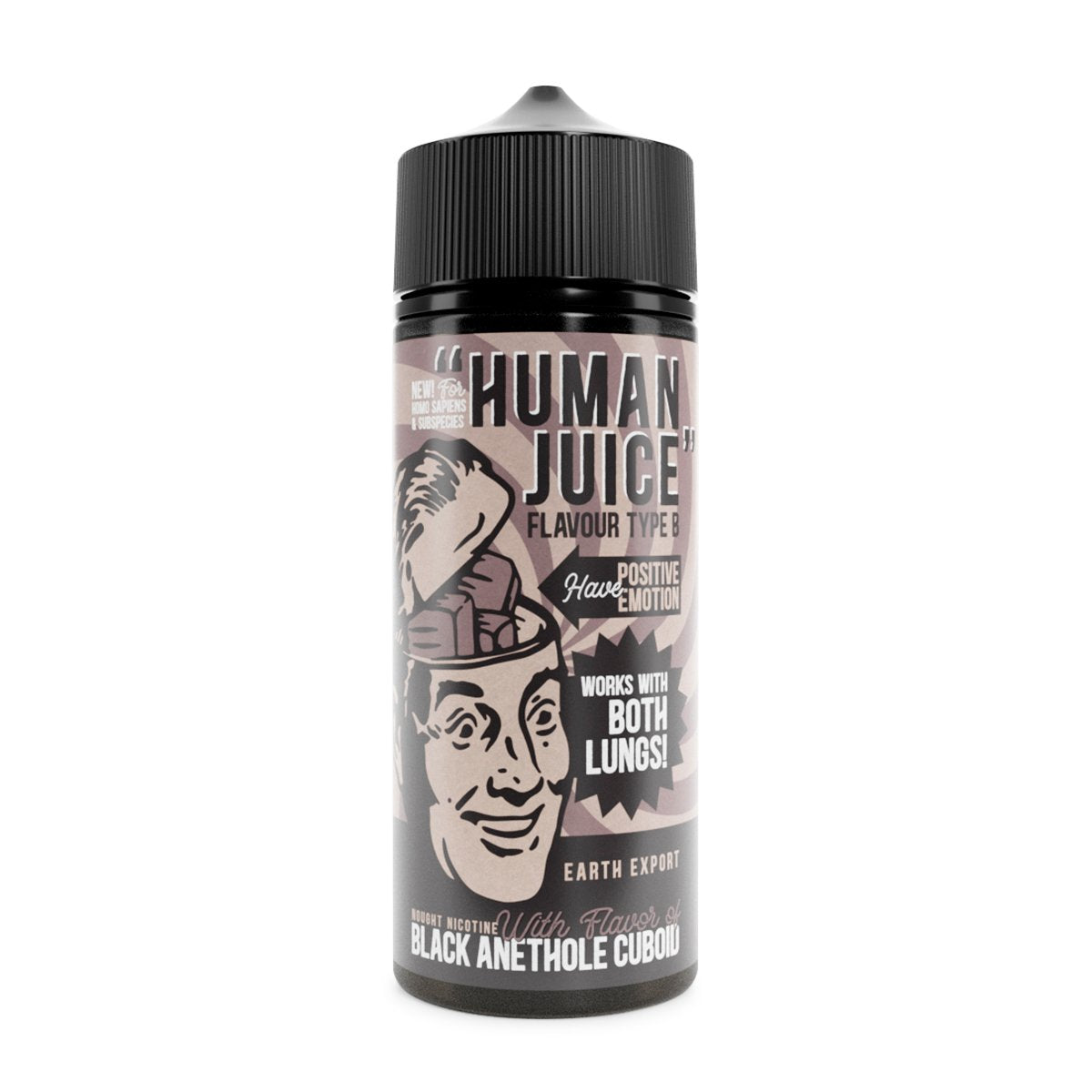 Joe's Juice Human Juice: Black Anethole Cuboid 0mg 100ml Shortfill E-Liquid