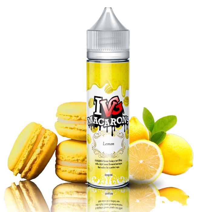 IVG Desserts: Lemon Macaron 0mg 50ml Shortfill E-Liquid