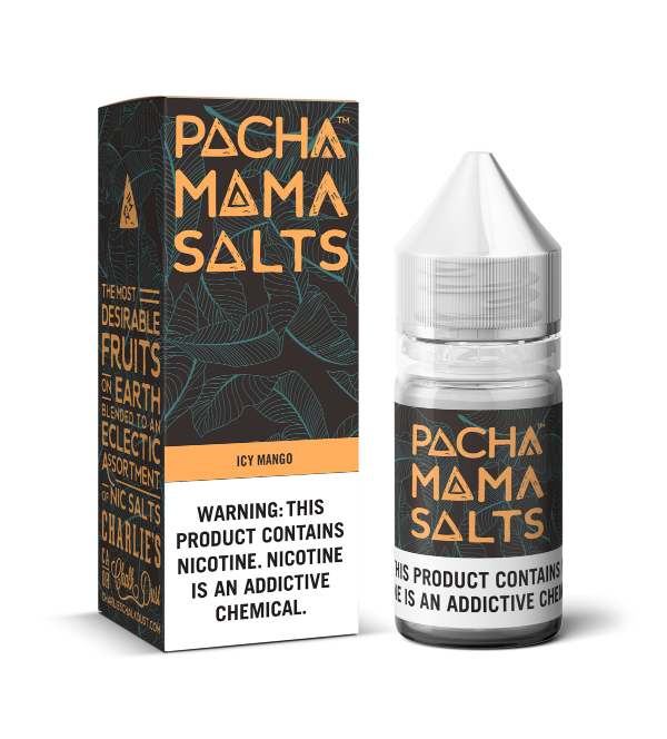 Charlie's Chalk Dust Pacha Mama: Icy Mango 10mg 10ml Nic Salt E-Liquid