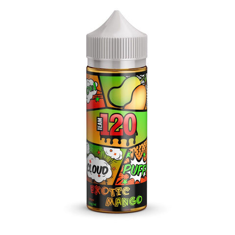 Team 120 Exotic Mango 100ml Shortfill