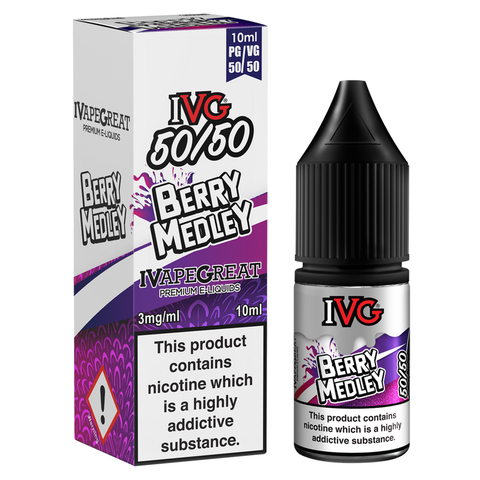 IVG 50/50 Berry Medley 10ml E-Liquid