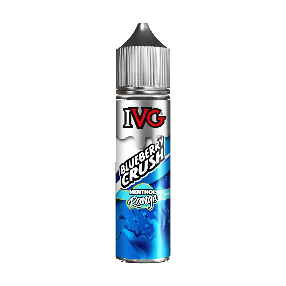 Blueberry Crush By IVG Menthol 50ml Shortfill