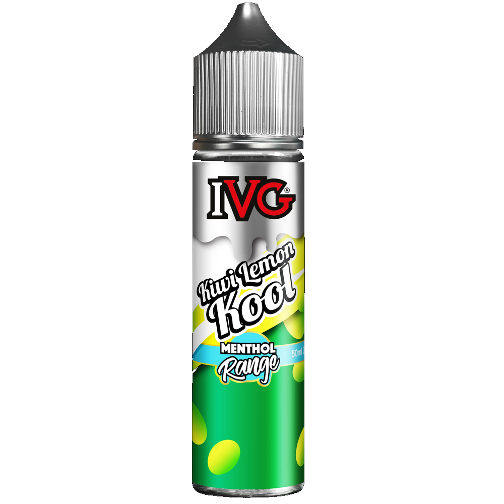 Kiwi Lemon Cool By IVG Menthol 50ml Shortfill