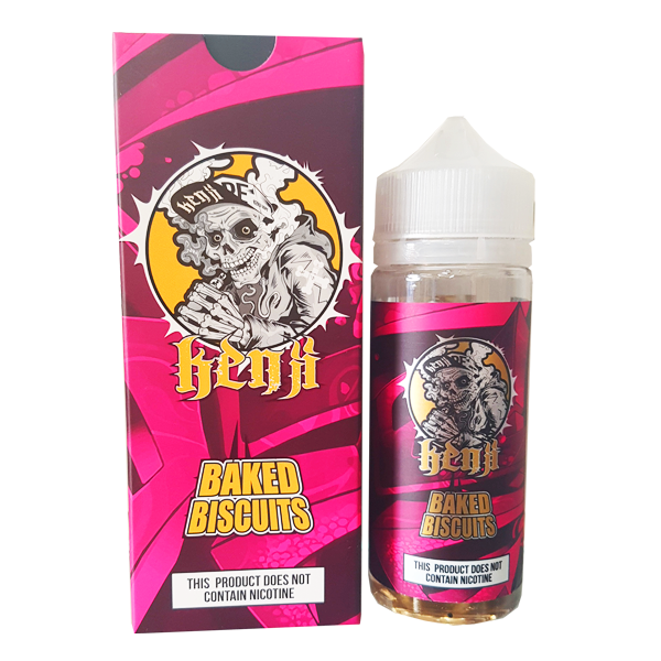 Kenji Baked Biscuits 0mg 100ml Shortfill E-Liquid DATED 01/21