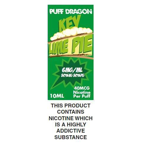 Puff Dragon Key Lime Pie 10ml E-Liquid