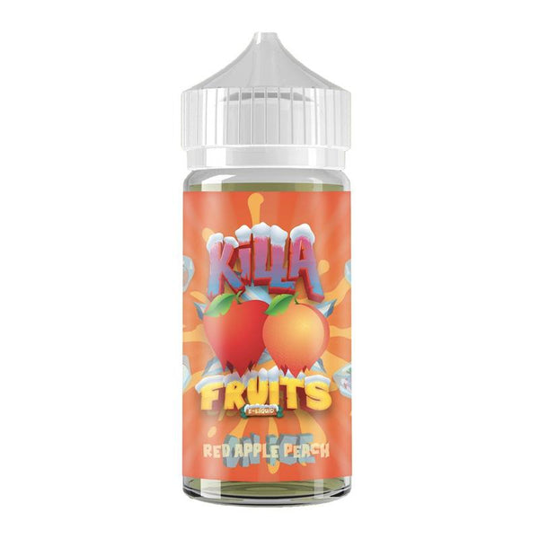 Killa Fruits Red Apple Peach 0mg 100ml Short Fill E-Liquid