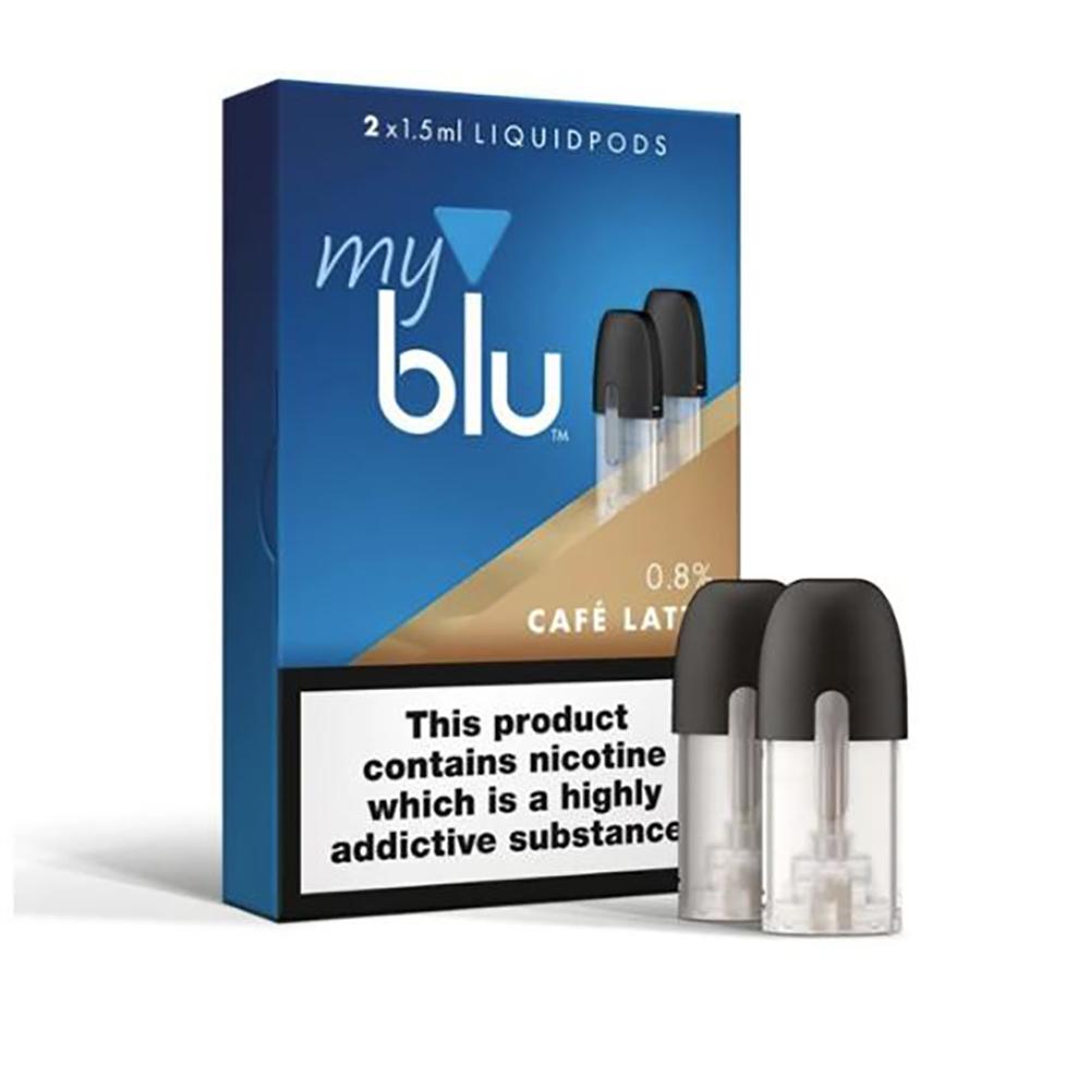 Cafe Latte Pods by My Blue Liquid 1.5ml (2 pack)