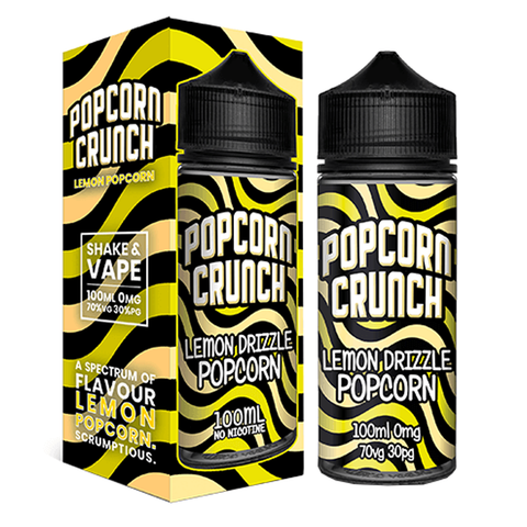 Popcorn Crunch Lemon Drizzle 100ml Shortfill