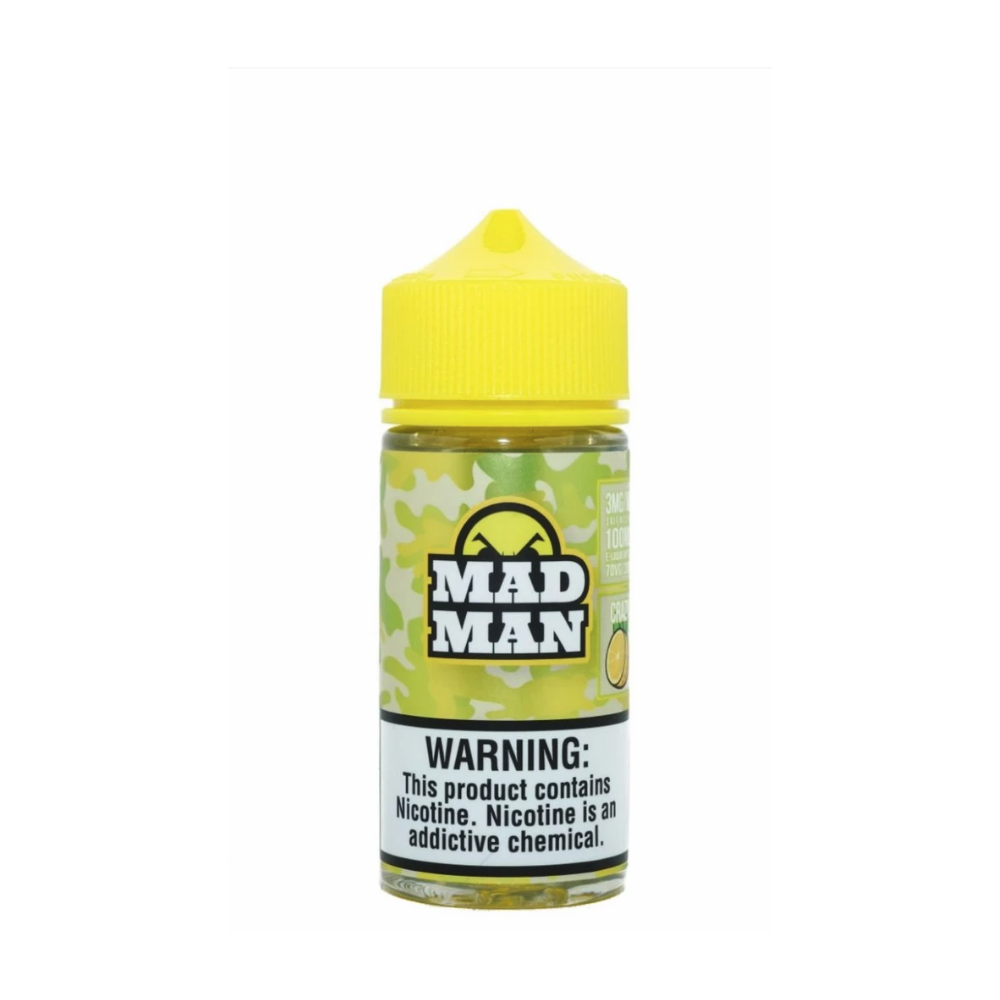 Mad Man Crazy Lemon 0mg 80ml Shortfill E-Liquid