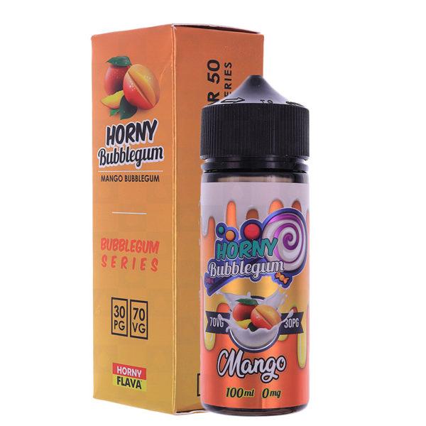 Horny Flava Mango Bubblegum 0mg 100ml Shortfill E-Liquid