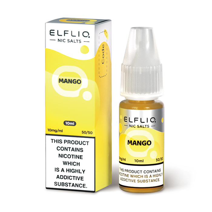 ELFLIQ Official Elf Bar Nic Salt 10ml Mango