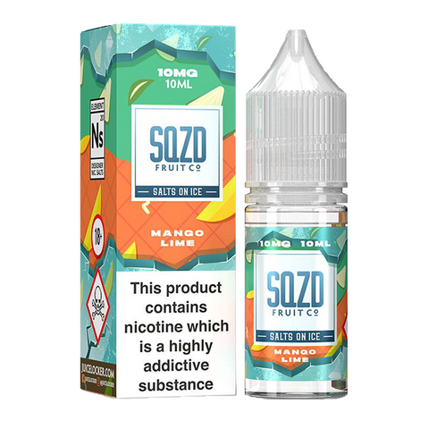 SQZD Mango Lime On Ice 10ml Nic Salt