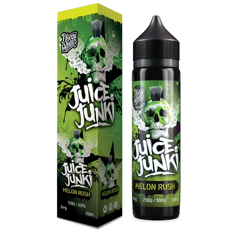 Juice Junki Melon Rush by Doozy Vape 0mg 50ml Shortfill E-Liquid