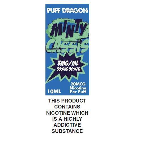 Puff Dragon Minty Cassis 10ml E-Liquid