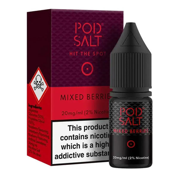 Pod Salt Mixed Berries 10ml Nic Salt
