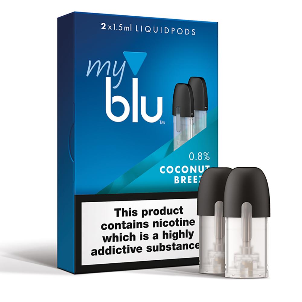 Coconut Breeze Pods by My Blue Liquid 1.5ml (2 pack)