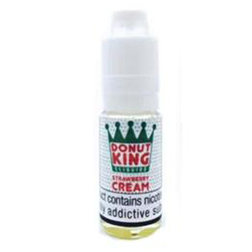 Strawberry Cream Nic Salt by Donut King 10ml 20mg