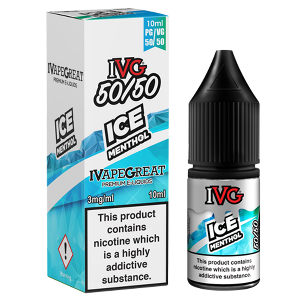 IVG 50/50 Ice Menthol 10ml E-Liquid