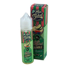 Double Drip Ohm Baked Apple & Rhubarb Crumble 50ml Shortfill
