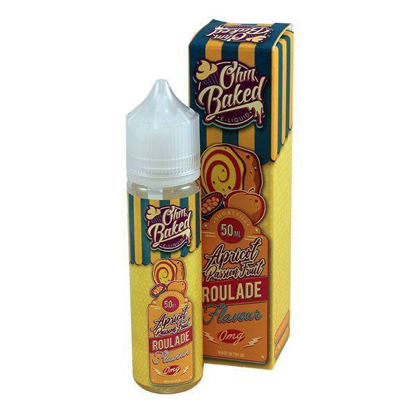 Ohm Baked - Apricot Passion Fruit Roulade By Double Drip 0mg Shortfill - 50ml