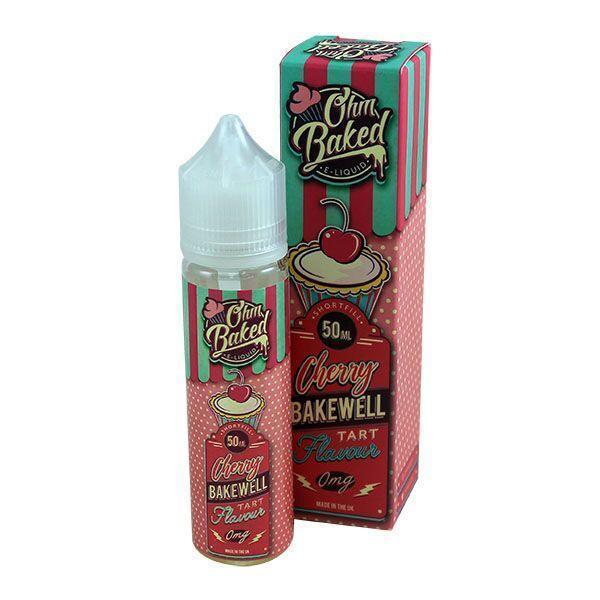 Ohm Baked - Cherry Bakewell Tart By Double Drip 0mg Shortfill - 50ml