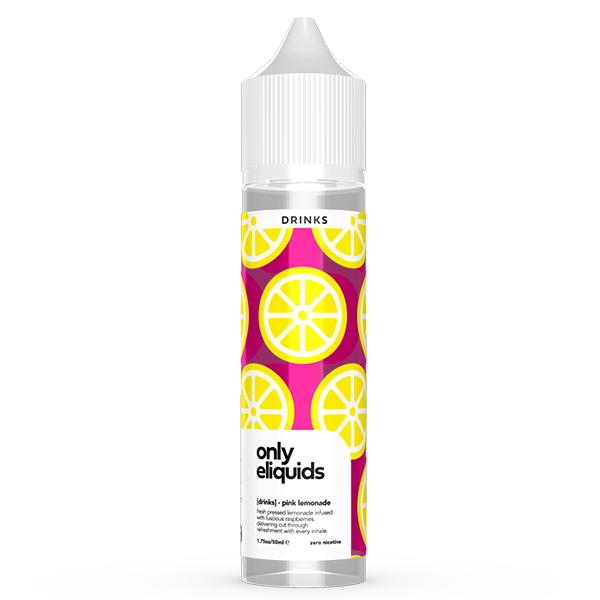 Only E-Liquids Drinks: Pink Lemonade 0mg 50ml Shortfill E-Liquid