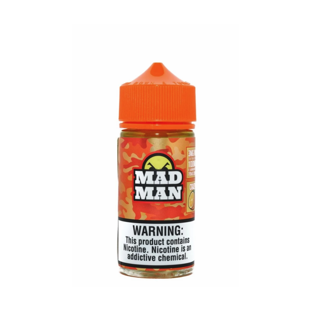 Mad Man Crazy Orange 0mg 80ml Shortfill E-Liquid