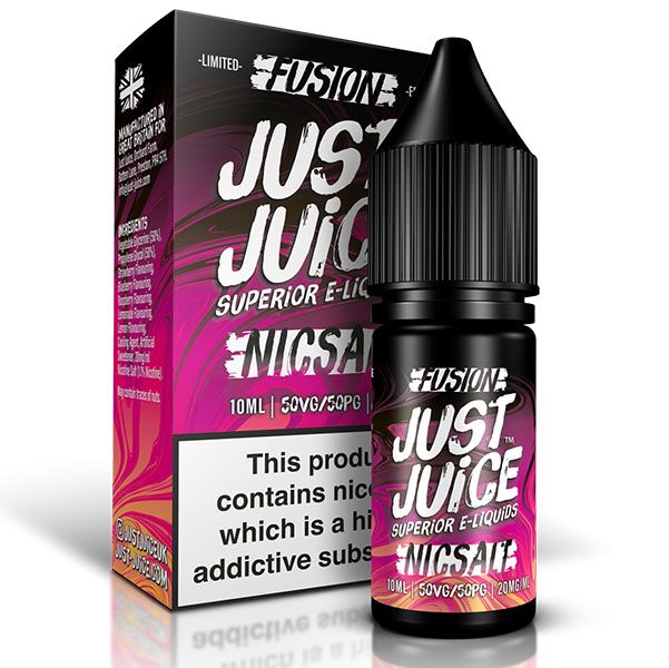 Just Juice Fusion: Berry Burst Lemonade 10ml Nic Salt