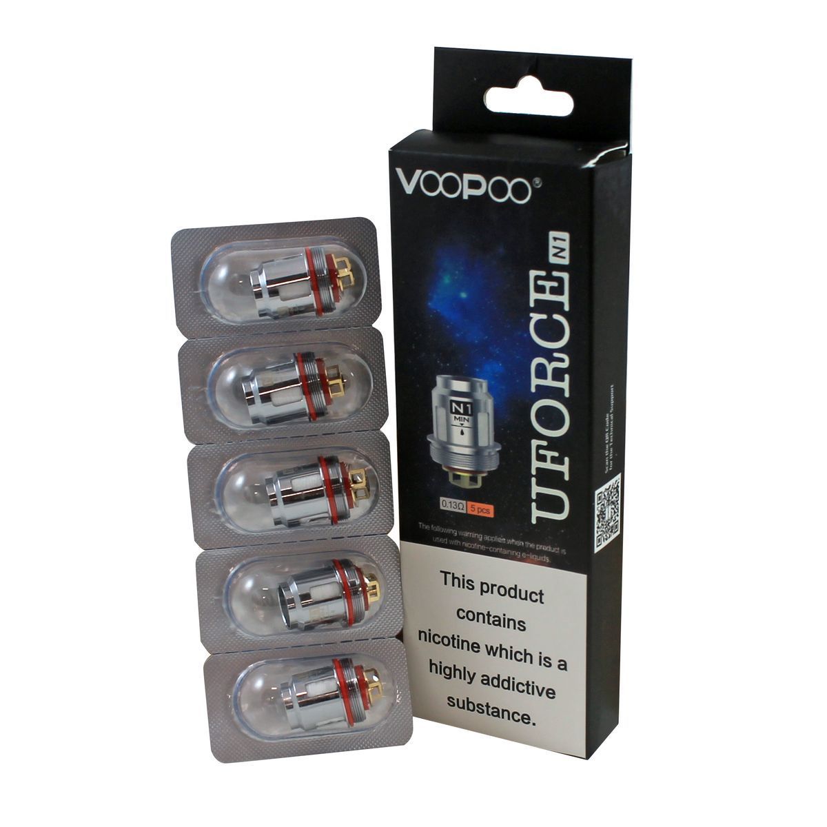 Voopoo UFORCE N1 Replacement Vape Coils (5pack)